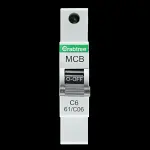 CRABTREE 6 AMP CURVE C 6kA MCB CIRCUIT BREAKER STARBREAKER 61/C06