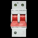 CRABTREE 100 AMP DOUBLE POLE MAIN SWITCH DISCONNECTOR 100/MI2 STARBREAKER AC22