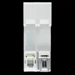 CRABTREE 100 AMP DOUBLE POLE MAIN SWITCH DISCONNECTOR STARBREAKER 100/2MT