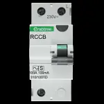 CRABTREE 100 AMP 100mA DOUBLE POLE TIME DELAY RCCB RCD STARBREAKER 310/100TD