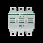 CRABTREE 6 AMP CURVE D 10kA TRIPLE POLE MCB CIRCUIT BREAKER POLESTAR