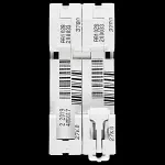 SCHNEIDER 6 AMP CURVE D 10kA DOUBLE POLE MCB CIRCUIT BREAKER C60HD 25713