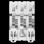 SCHNEIDER 6 AMP CURVE D 10kA TRIPLE POLE MCB CIRCUIT BREAKER C60HD 25727
