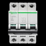 SCHNEIDER 16 AMP CURVE D 10kA TRIPLE POLE MCB CIRCUIT BREAKER C60HD 25729