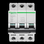 SCHNEIDER 16 AMP CURVE C 10kA TRIPLE POLE MCB CIRCUIT BREAKER C60HC 25673