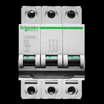 SCHNEIDER 32 AMP CURVE B 10kA TRIPLE POLE MCB CIRCUIT BREAKER C60HB 25873