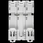 SCHNEIDER 63 AMP CURVE B 10kA TRIPLE POLE MCB CIRCUIT BREAKER C60HB 25876