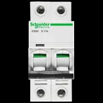 SCHNEIDER 10 AMP CURVE B 10kA DOUBLE POLE MCB CIRCUIT BREAKER A9F53210 IC60H