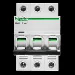 SCHNEIDER 16 AMP CURVE B 10kA TRIPLE POLE MCB CIRCUIT BREAKER A9F53316 IC60H