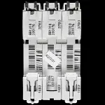 SCHNEIDER 6 AMP CURVE C 10kA TRIPLE POLE MCB CIRCUIT BREAKER KQ 10C306