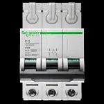 SCHNEIDER 20 AMP CURVE C 10kA TRIPLE POLE MCB CIRCUIT BREAKER KQ 10C320
