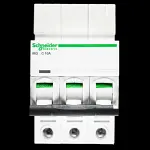 SCHNEIDER 10 AMP CURVE C 10kA TRIPLE POLE MCB CIRCUIT BREAKER IKQ A9F57310