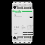 SCHNEIDER 25 AMP FOUR POLE NC CONTACTOR 220/240V COIL 15963