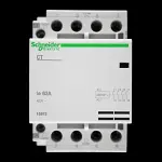 SCHNEIDER 63 AMP FOUR POLE NO CONTACTOR 220/240V COIL 15973