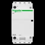 SCHNEIDER 25 AMP FOUR POLE NO CONTACTOR 220/240V COIL A9C20834