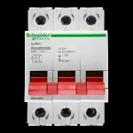 SCHNEIDER 125 AMP TRIPLE POLE MAIN SWITCH DISCONNECTOR MGI1253N