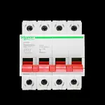 SCHNEIDER 125 AMP FOUR POLE MAIN SWITCH DISCONNECTOR MGI1254