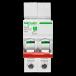 SCHNEIDER 100 AMP DOUBLE POLE MAIN SWITCH DISCONNECTOR R9S87291 RESI9