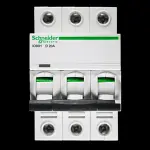 SCHNEIDER 20 AMP CURVE D 10kA TRIPLE POLE MCB CIRCUIT BREAKER IC60H A9F55320