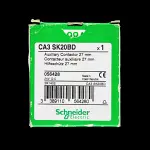 SCHNEIDER 10 AMP DOUBLE POLE NO AUXILIARY CONTACTOR 24V COIL CA3 SK20BD