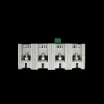 CRABTREE 400 AMP 50kA FOUR POLE MCCB POWERSTAR 7PBLH3N400