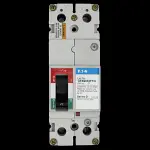 EATON 63 AMP 18kA DOUBLE POLE MCCB GEB2063FFG