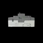 HAGER 125 AMP 25kA TRIPLE POLE MCCB 334754 HHB125Z X250