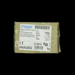 HAGER 40 AMP 25kA TRIPLE POLE MCCB HHA040U 313074 X160