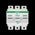 CRABTREE 10 AMP CURVE B 16kA TRIPLE POLE MCB CIRCUIT BREAKER POLESTAR 63B/10