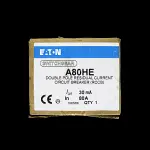 EATON 80 AMP 30mA DOUBLE POLE RCCB RCD TYPE A A80HE