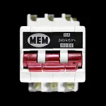 MEM 10 AMP M6 TRIPLE POLE MCB CIRCUIT BREAKER 103EG