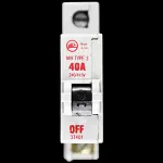 BILL 40 AMP TYPE 3 M9 MCB CIRCUIT BREAKER 3T401 RED