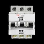 MEM 20 AMP TYPE 2 M9 TRIPLE POLE MCB CIRCUIT BREAKER 203 MB2