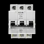 EATON 32 AMP CURVE C M9 TRIPLE POLE MCB CIRCUIT BREAKER 323C