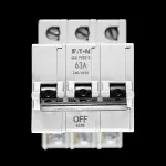 EATON 63 AMP CURVE B 6kA TRIPLE POLE MCB CIRCUIT BREAKER 633B
