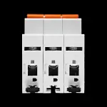 EATON 63 AMP CURVE C 10kA TRIPLE POLE MCB CIRCUIT BREAKER EMCH363