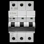 EATON 6 AMP CURVE B 10kA TRIPLE POLE MCB CIRCUIT BREAKER MBH306