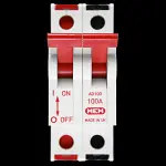 MEM 100 AMP DOUBLE POLE MAIN SWITCH DISCONNECTOR AC22 AD100