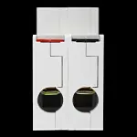 MEM 100 AMP DOUBLE POLE MAIN SWITCH DISCONNECTOR AC22 AD100