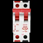 MEM 100 MAIN SWITCH DISCONNECTOR DOUBLE POLE ASN100