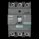 HAGER 125 AMP 40kA TRIPLE POLE MCCB 334774 HNB125H1 X250