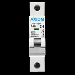 AXIOM 40 AMP CURVE B 6kA MCB CIRCUIT BREAKER CUB40SP