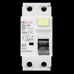 ROLEC 25 AMP 30mA DOUBLE POLE RCCB RCD TYPE AC CDL7-63