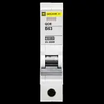 SQUARE D 63 AMP CURVE B 10kA MCB CIRCUIT BREAKER QOE QO163EB10