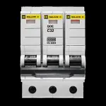SQUARE D 32 AMP CURVE C 10kA TRIPLE POLE MCB CIRCUIT BREAKER QOE QO332EC10