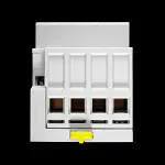 SQUARE D 40 AMP FOUR POLE NO CONTACTOR 220/240V COIL CCN440