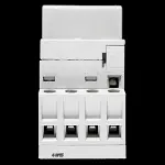 SQUARE D 25 AMP FOUR POLE NO CONTACTOR 220/240V COIL CCN425