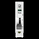 SQUARE D 10 AMP TYPE 2 M6 MCB CIRCUIT BREAKER QOE