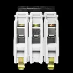 SQUARE D 63 AMP TYPE 3 M6 TRIPLE POLE MCB CIRCUIT BREAKER QOE