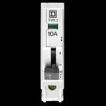 SQUARE D 10 AMP TYPE 3 M9 MCB CIRCUIT BREAKER QOE QO-E